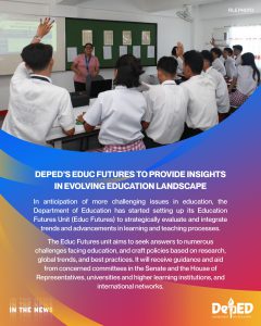 DepEd’s Educ Futures to provide insights in evolving education landscape