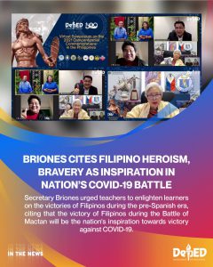 Briones cites Filipino heroism, bravery as inspiration in nation’s COVID-19 battle