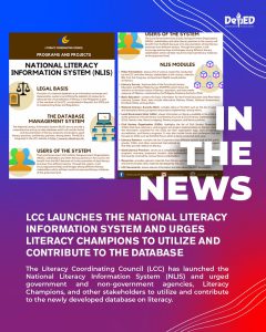 LCC Launches the National Literacy Information System and Urges Literacy Champions to Utilize and Contribute to the Database